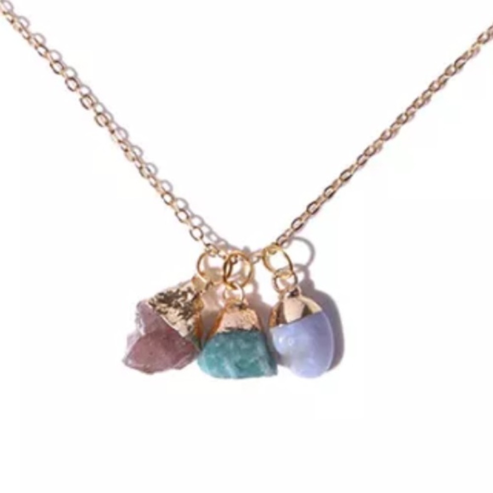 Gemstone necklace sets - Picture 4 of 9